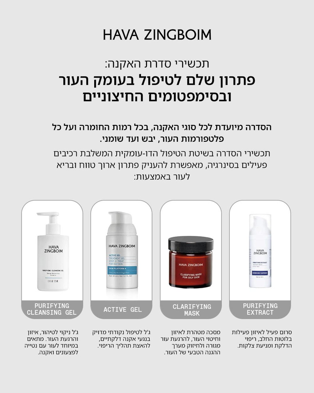פרוטוקול טיפול באקנה